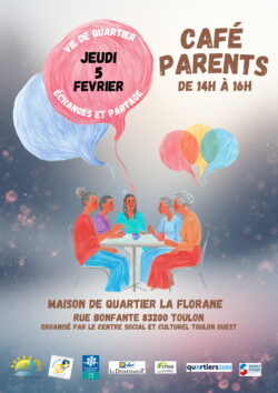 Café Parents à la maison de quartier La Florane